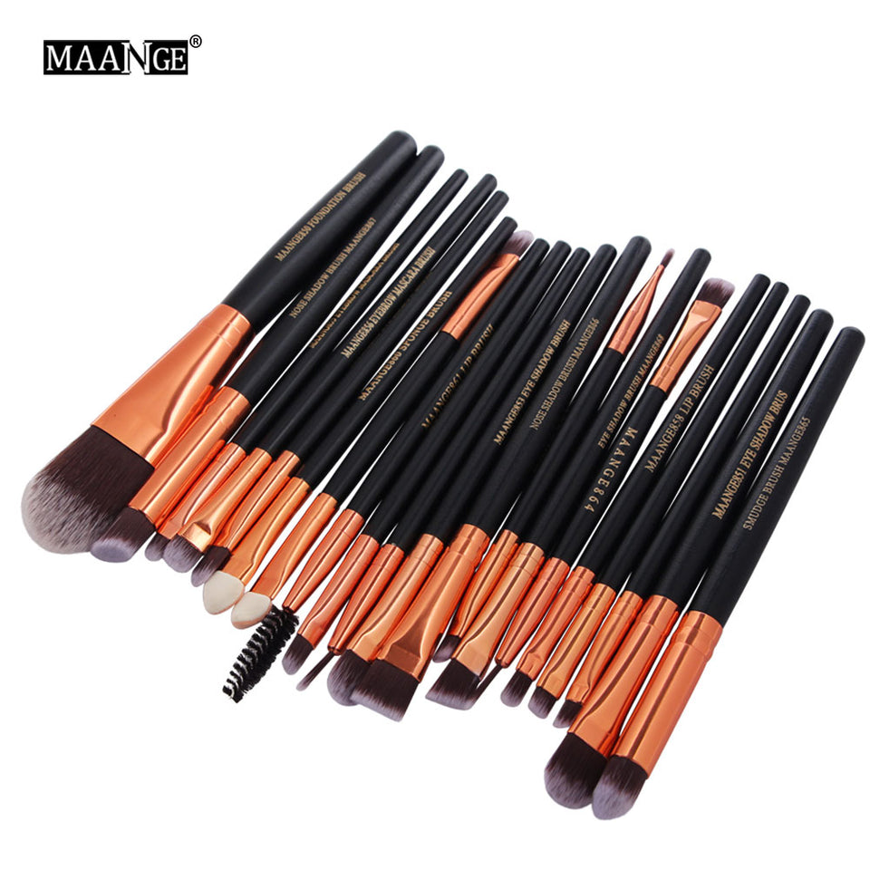 CONJUNTO DE PINCÉIS PARA MAQUIAGEM (FRETE GRÁTIS)