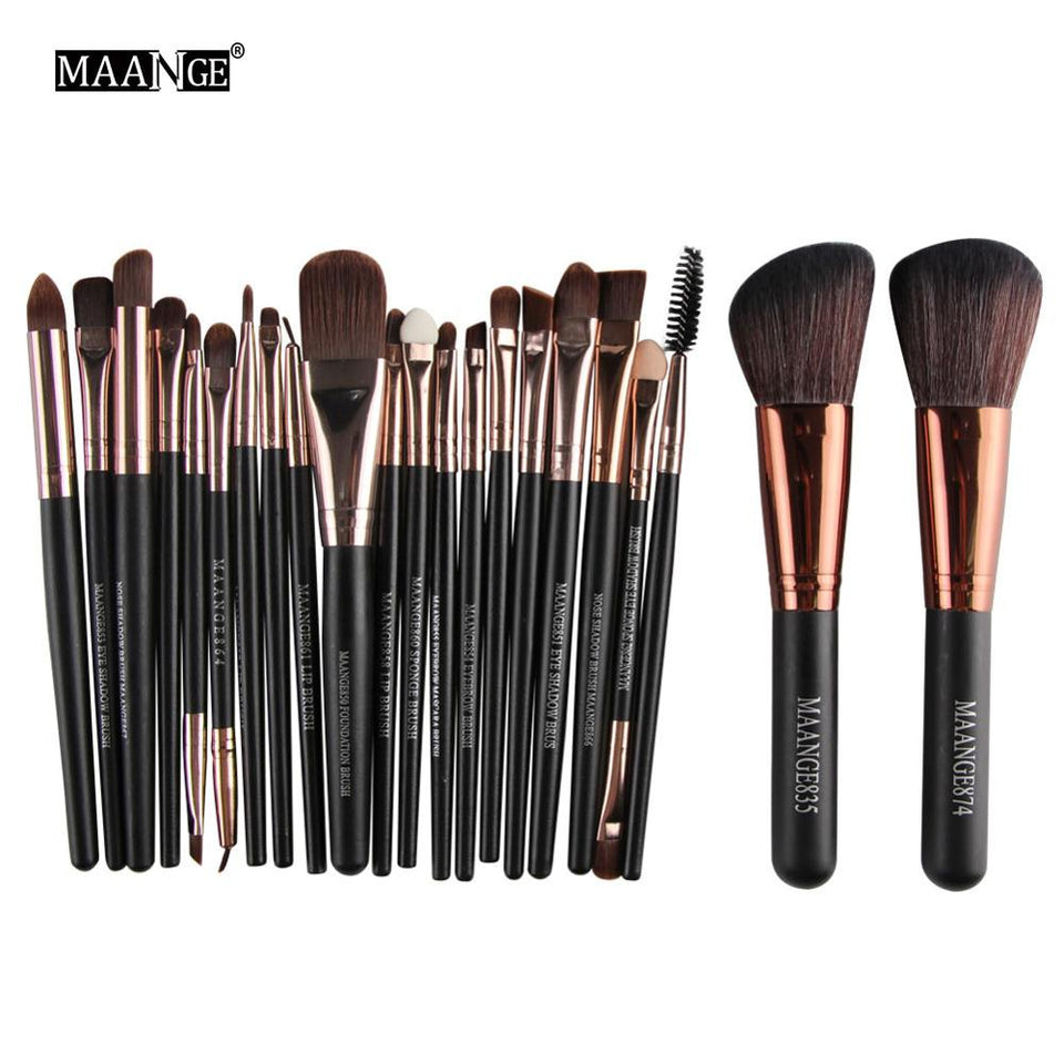CONJUNTO DE PINCÉIS PARA MAQUIAGEM (FRETE GRÁTIS)