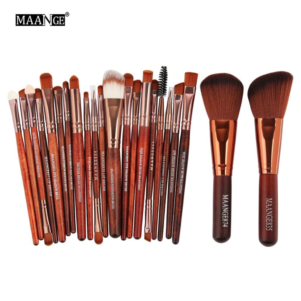 CONJUNTO DE PINCÉIS PARA MAQUIAGEM (FRETE GRÁTIS)